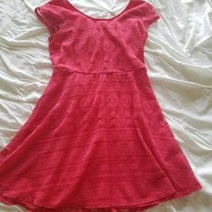 Coral Mini Dress